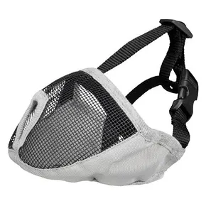Maulkorb für Kurznasenrassen, Polyester S-M, 31 cm, grau